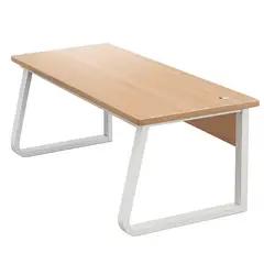 MUNDO ONLINE - Escritorio Oficina Round Leg Posh Antideslizante Maple 140cm