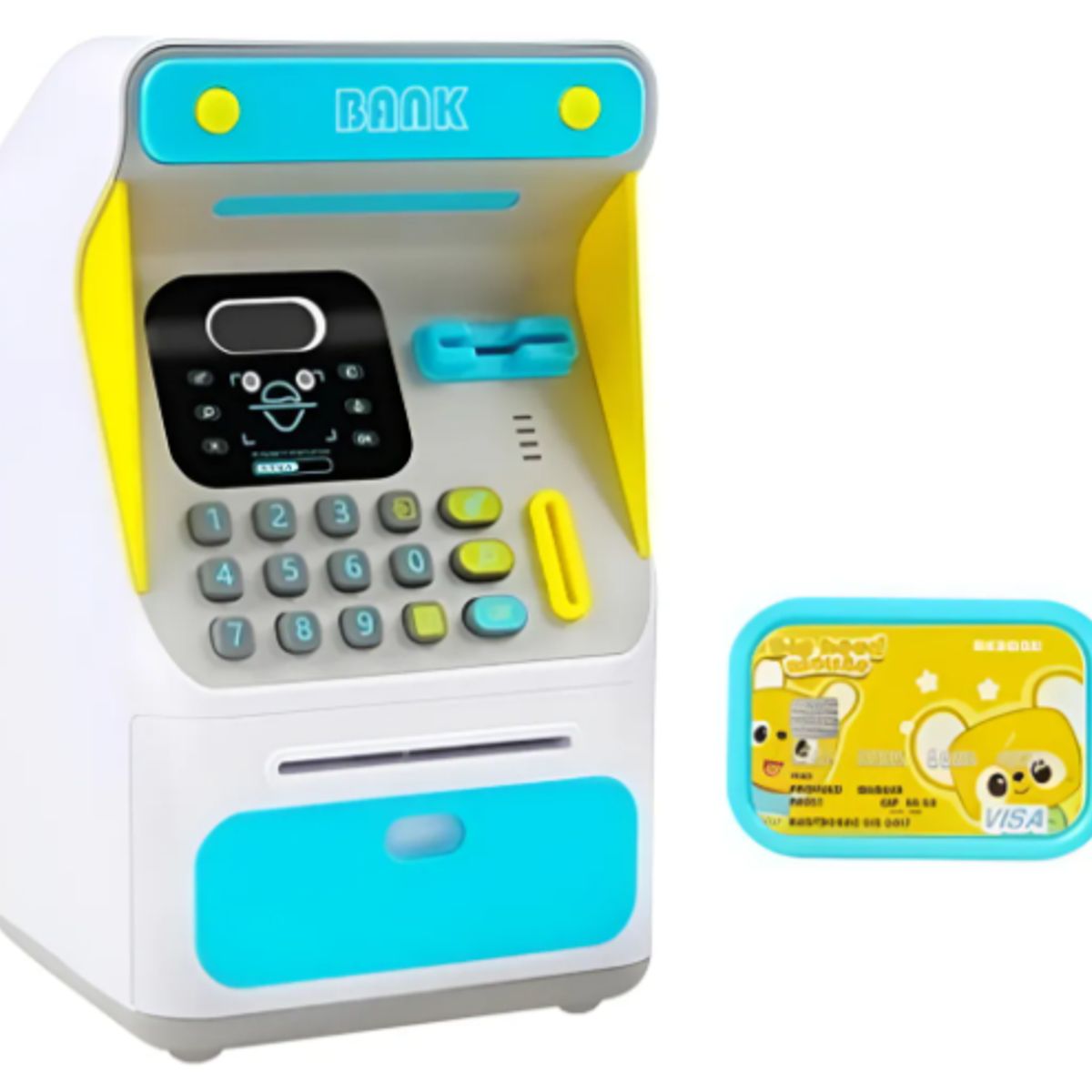 GENERICO - Alcancía Mini Cajero Automático Juguete Infantil Ahorro c