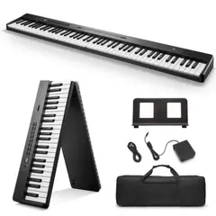 GENERICO - Piano Digital Plegable 88 Teclas Donner DP-10