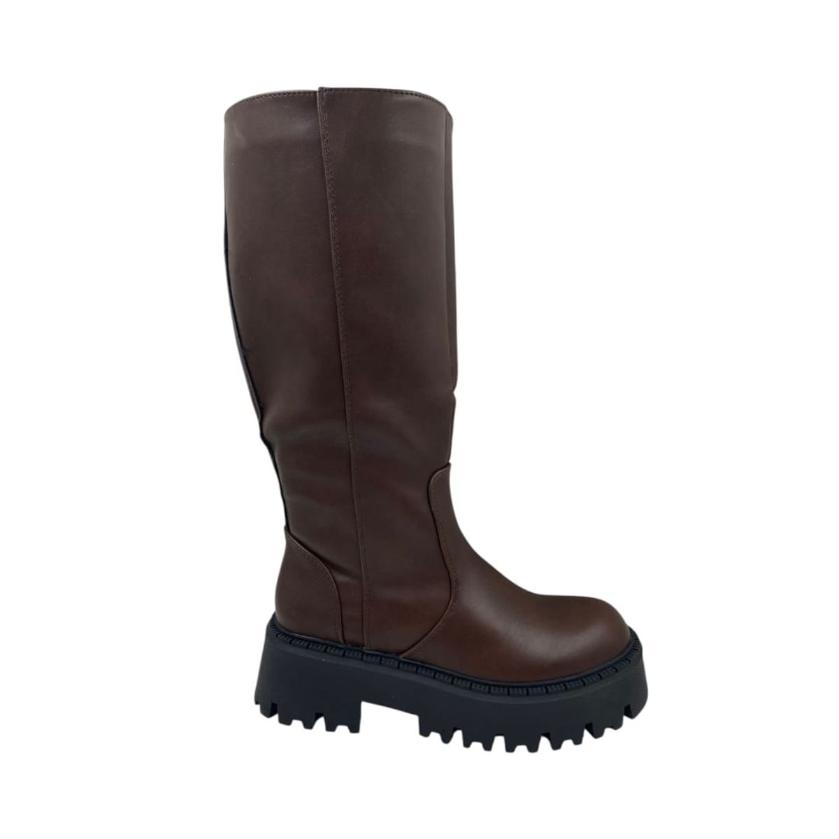 HERIEL - Bota Café Plataforma Mujer