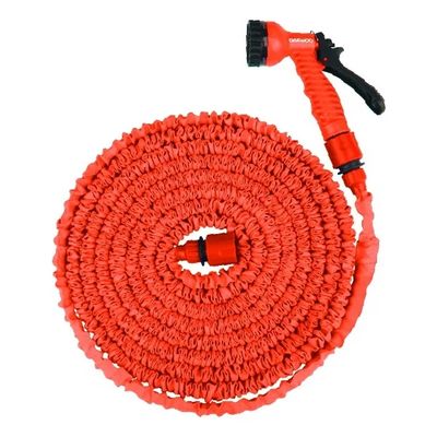 Imagen 2 del producto Manguera Mágica Retráctil 22.5 Mts. Expandible + Pistola de Riego Naranja