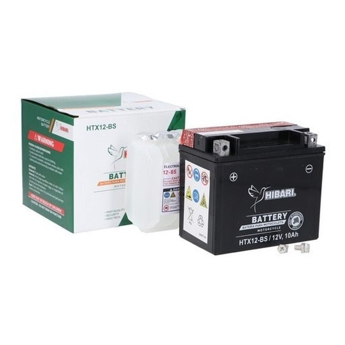 GENERICO - Bateria Para Moto Hyosung 250 - 650  Gt - Gtr - Gv - Blanco