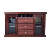 Buffet Nara Chocolate Rectangular Vidrio