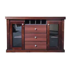 GENERICO - Buffet Nara Chocolate Rectangular Vidrio