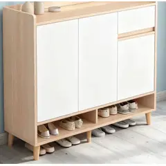 IDEEHOUSE - Comoda Zapatero Multifuncional Organizador Con Pata