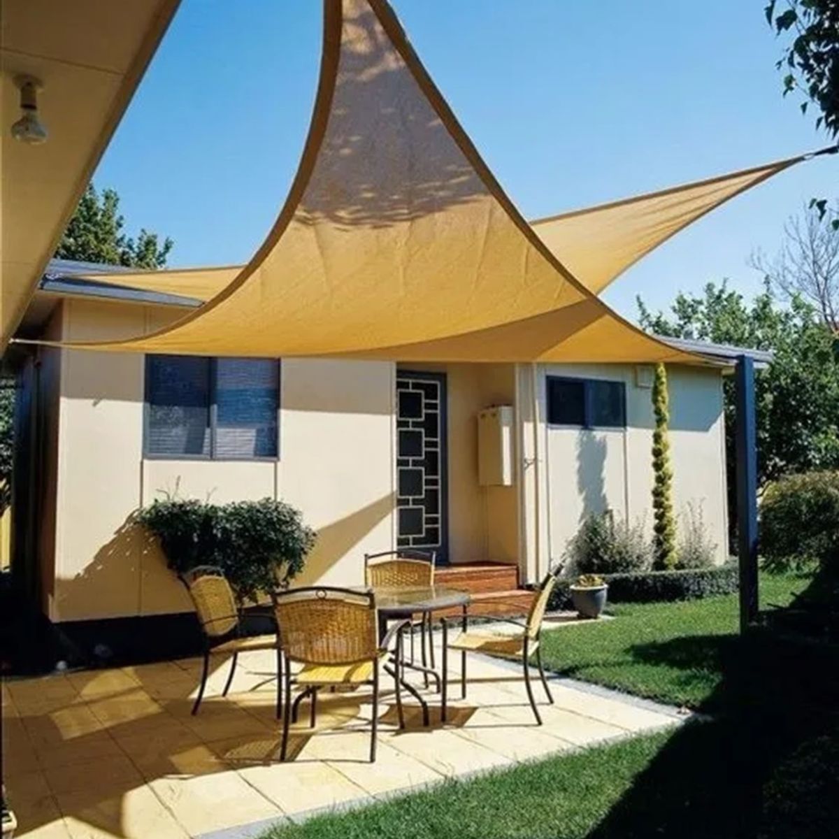 GENERICO - Toldo Vela Triangular Toldo Vela Impermeable Toldo Terraza