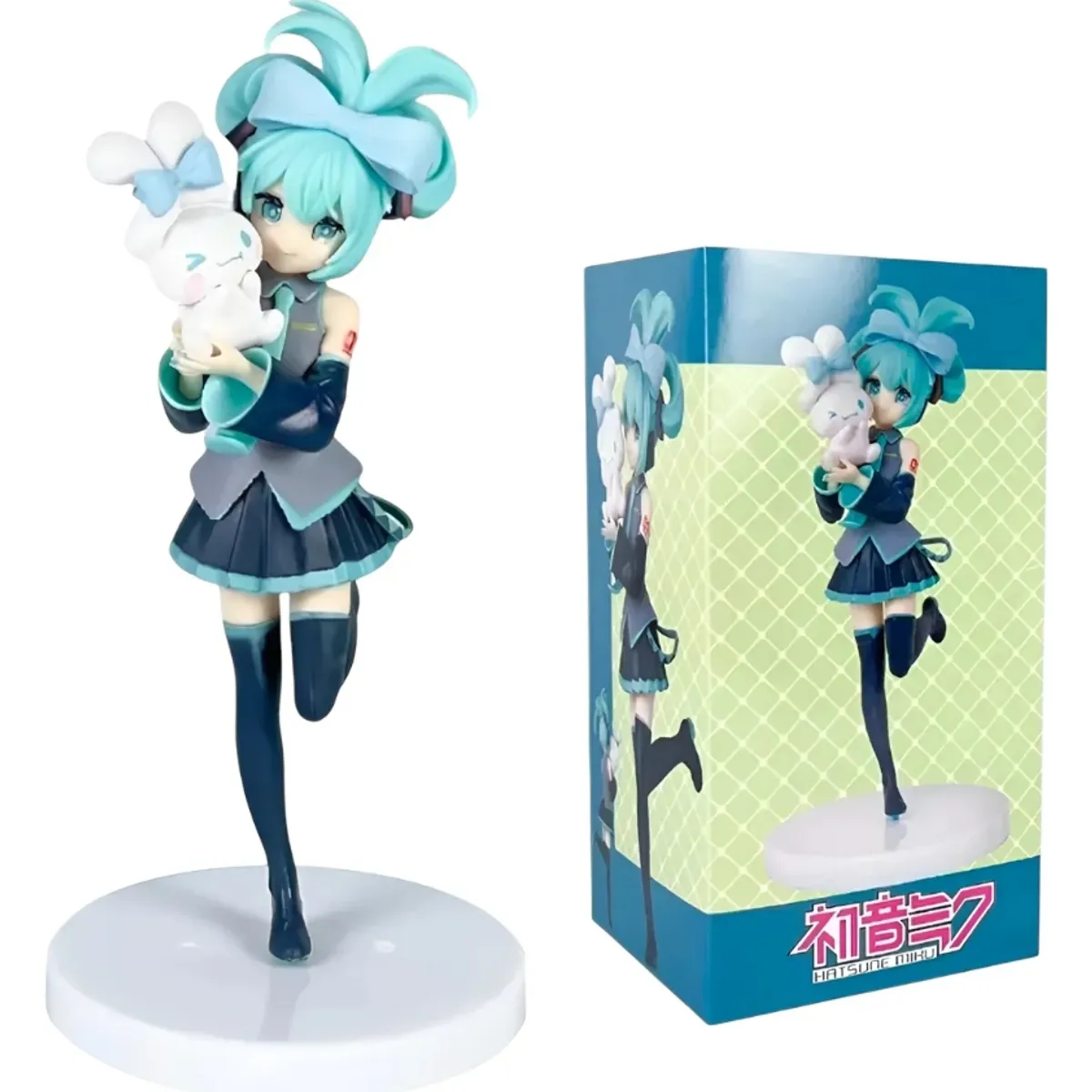 GENERICO - Figura Hatsune Miku Cinnamoroll Muñeca Vocaloid Kawaii