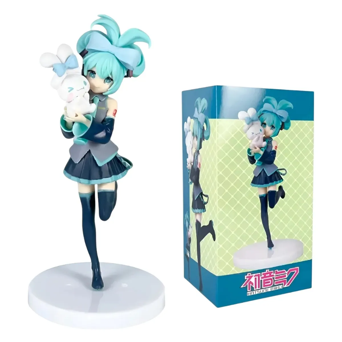GENERICO - Figura Hatsune Miku Cinnamoroll Muñeca Vocaloid Kawaii