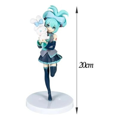 Imagen 2 del producto Figura Hatsune Miku Cinnamoroll Muñeca Vocaloid Kawaii