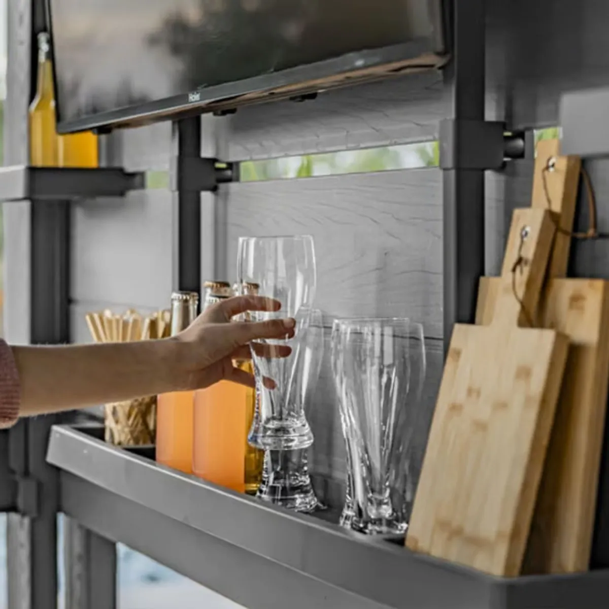 KETER - Pergola Bar Jardín Tom Palmer