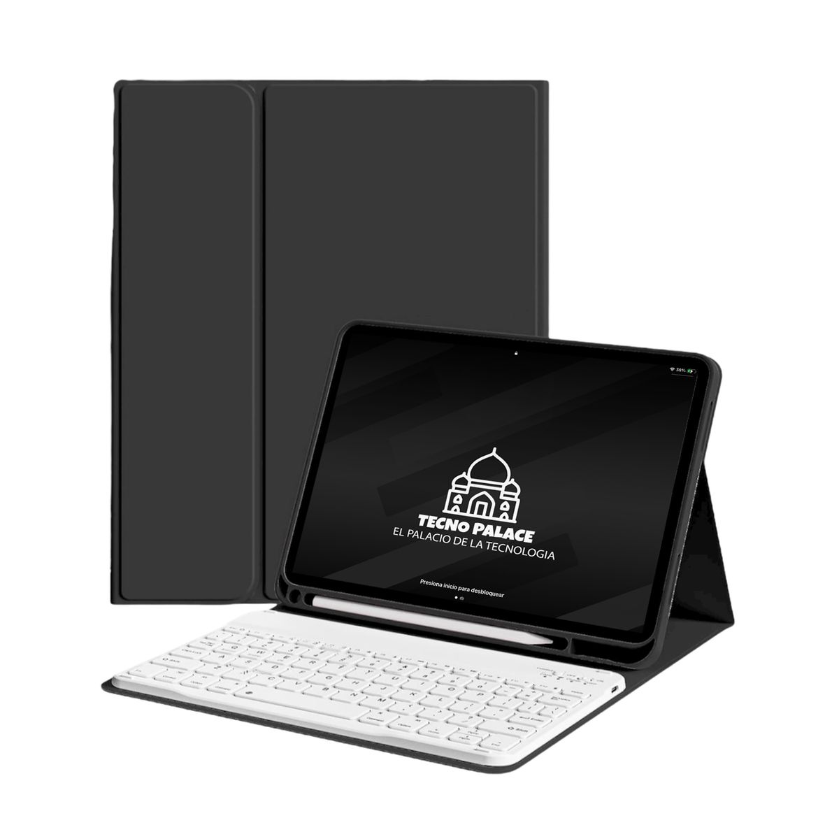 TECNOPALACE - Fundas Con Teclado B Premium Para Tablet Samsung S10FE-S9FE-S9 - Letra Ñ