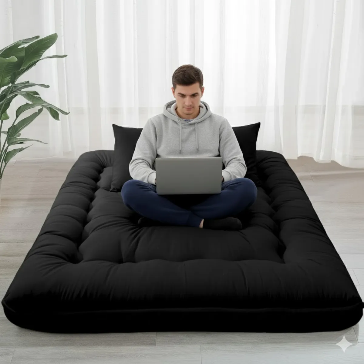 PITAYA - Colchoneta Colchon 2 metros Esterilla Plegable Poliéster