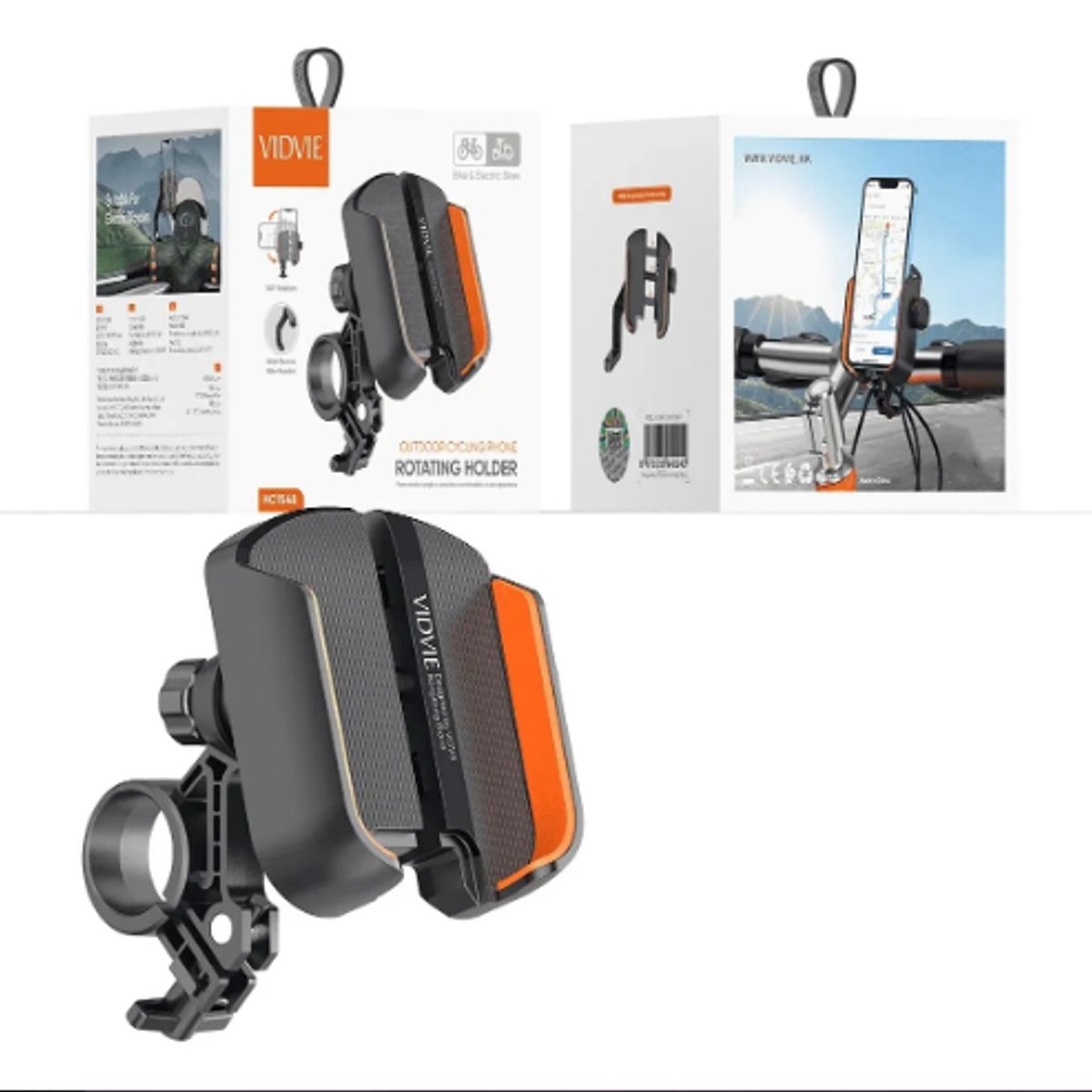 GENERICO - Soporte Giratorio Para Teléfono Para Ciclismo Vidvie Hc1548