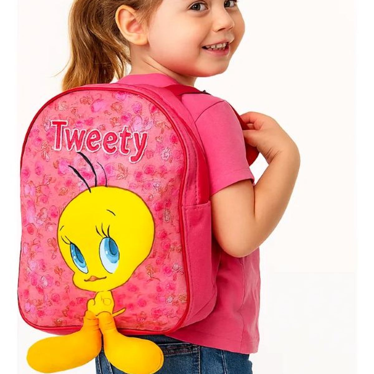 GENERICO - Mochila Con Patitas Looney Tunes