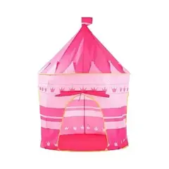 GENERICO - Carpa Infantil Castillo Para Niños Portátil Rosado