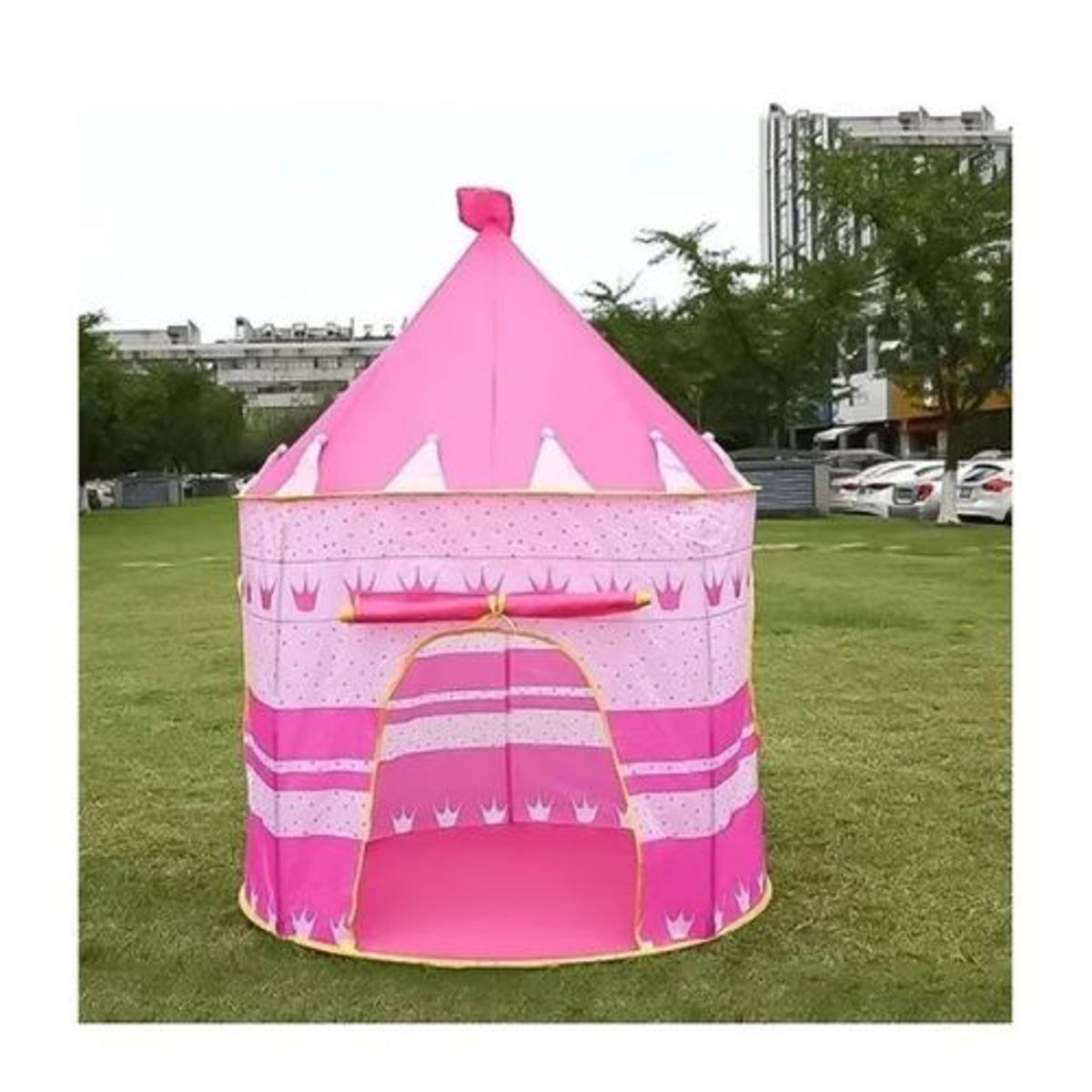 GENERICO - Carpa Infantil Castillo Para Niños Portátil Rosado