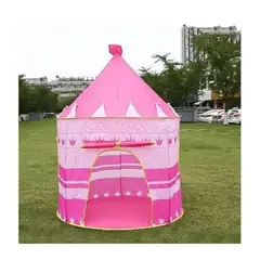 GENERICO - Carpa Infantil Castillo Para Niños Portátil Rosado