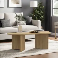 TUHOME - Mesa De Centro Ted Fresno Europeo 422x1202x527 Cm