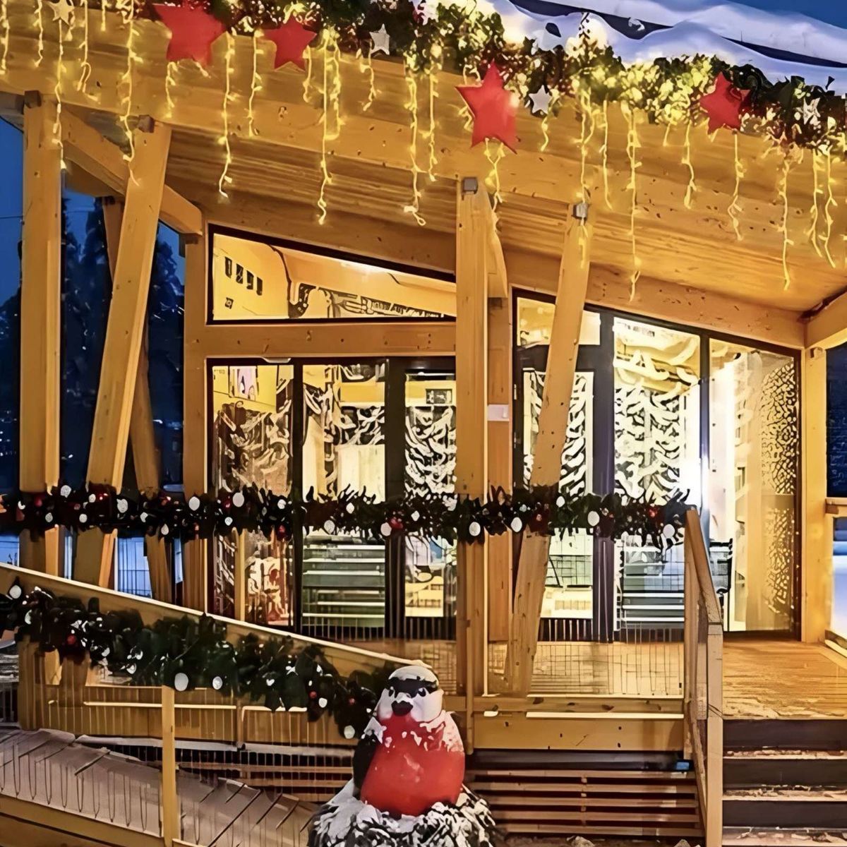 GENERICO - LUCES NAVIDAD AMARILLA TIPO CASCADA LUZ SOLAR 7 mt