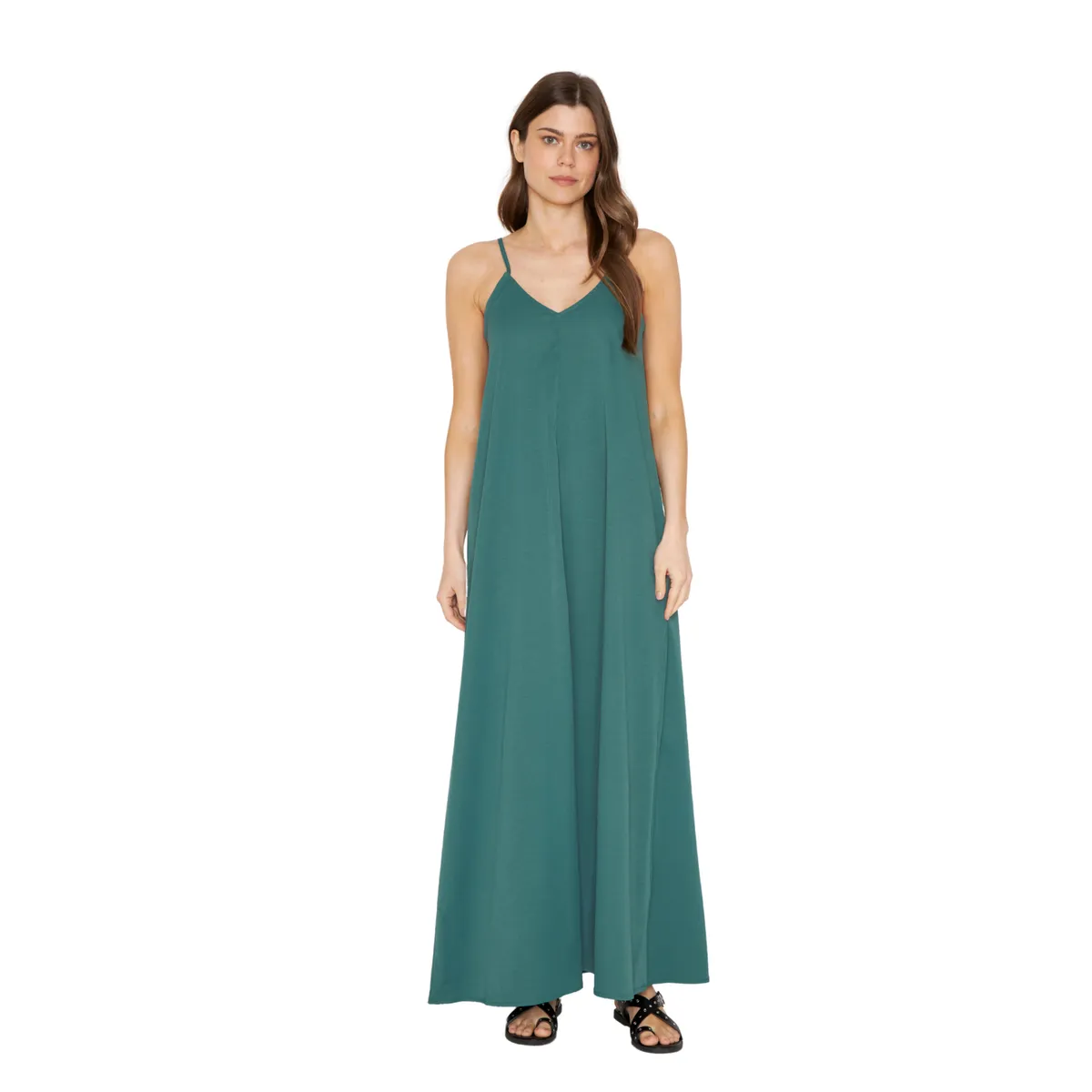 JACINTA TIENDA - Vestido Aries petroleo Jacinta Tienda