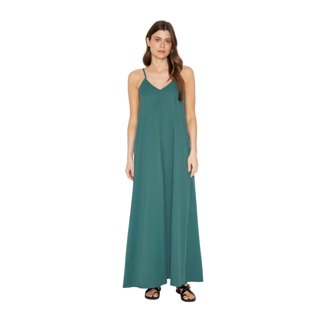 JACINTA TIENDA - Vestido Aries petroleo Jacinta Tienda