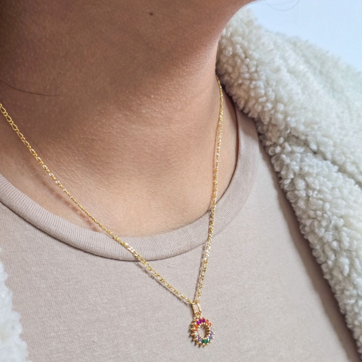 GENERICO - Conjunto Cadena y Colgante en Oro Laminado 18k