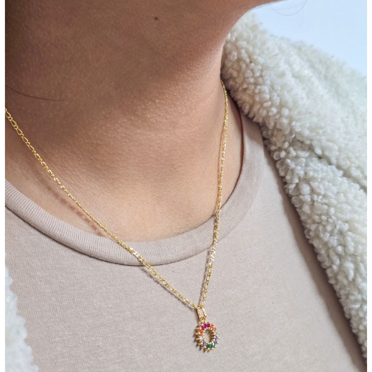 GENERICO - Conjunto Cadena y Colgante en Oro Laminado 18k