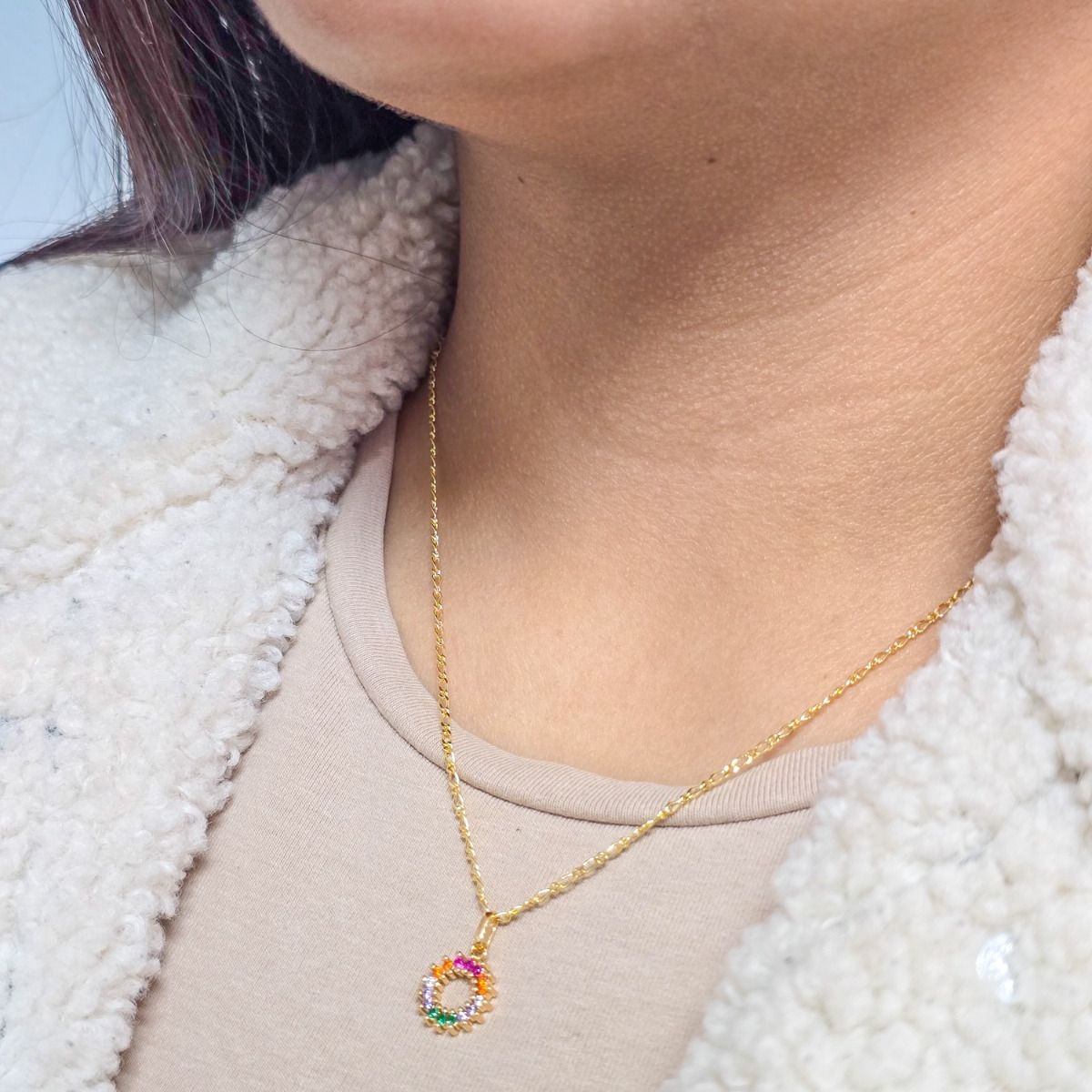 GENERICO - Conjunto Cadena y Colgante en Oro Laminado 18k