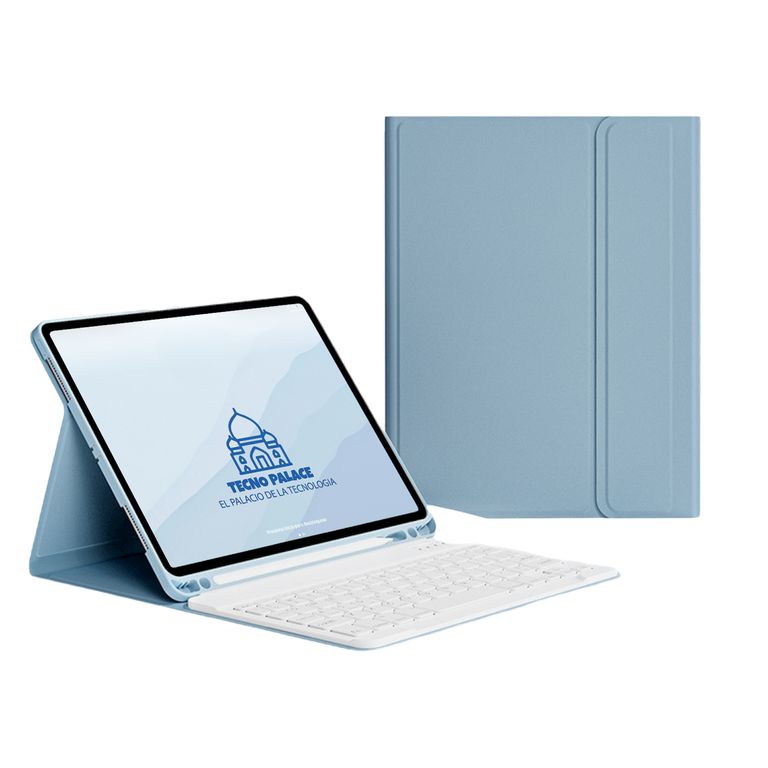 Fundas Con Teclado B Premium Para Galaxy Tab A11 Plus / A9 Plus 11 " - letra N