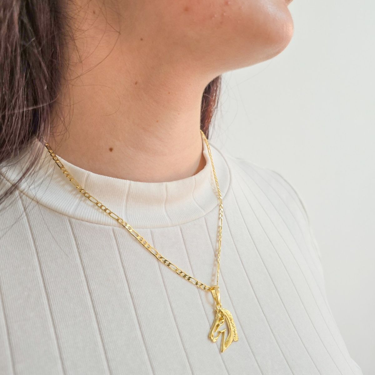 GENERICO - Conjunto Cadena y Colgante en Oro Laminado 18k