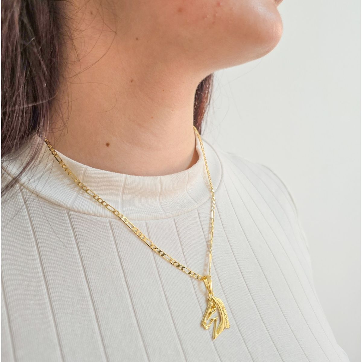 GENERICO - Conjunto Cadena y Colgante en Oro Laminado 18k