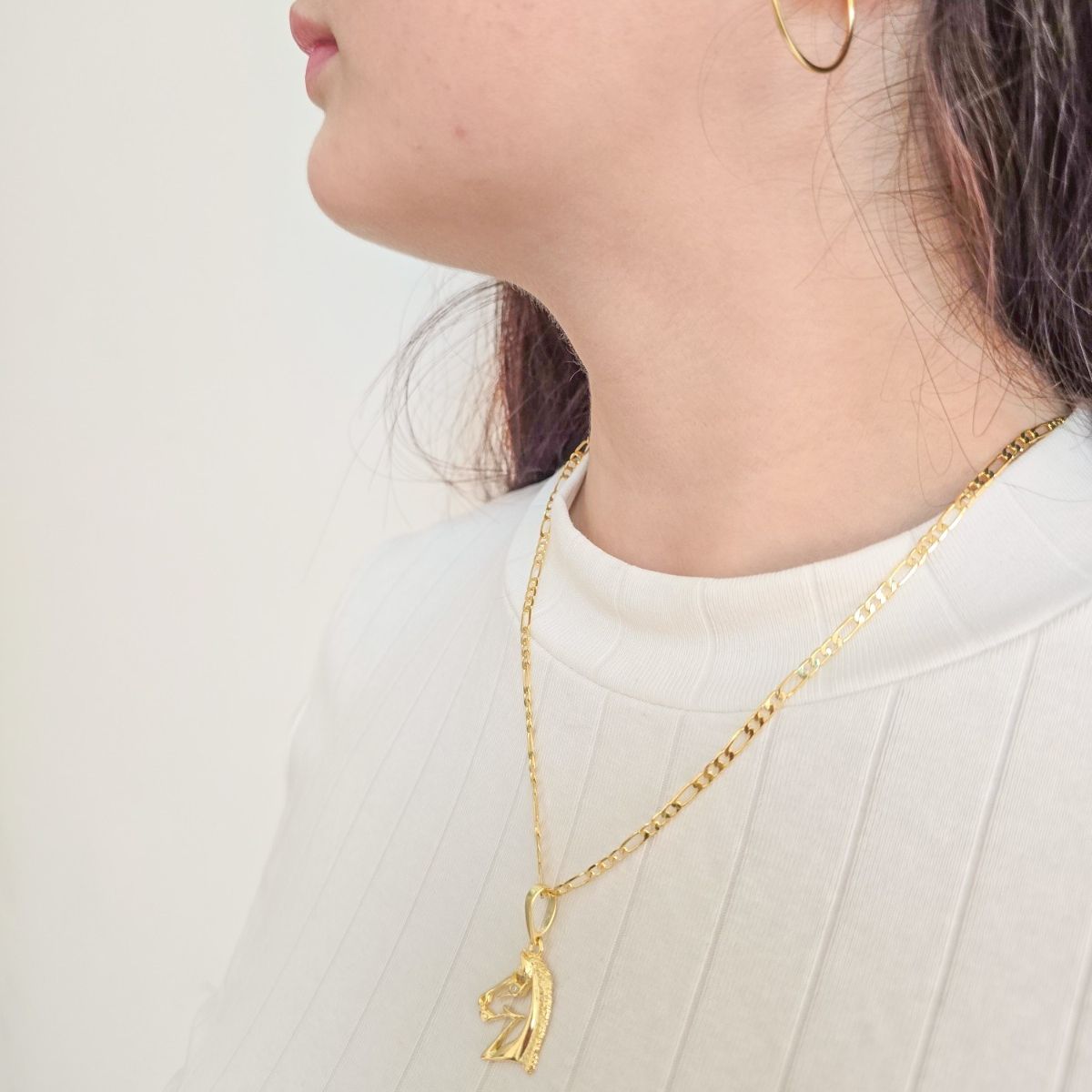 GENERICO - Conjunto Cadena y Colgante en Oro Laminado 18k