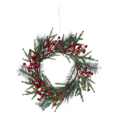 CAP DOR - Corona Navidad Muérdagos