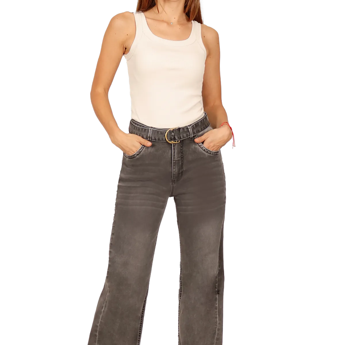 DIVINO JEANS - Jeans Demi IV Gris Divino Jeans