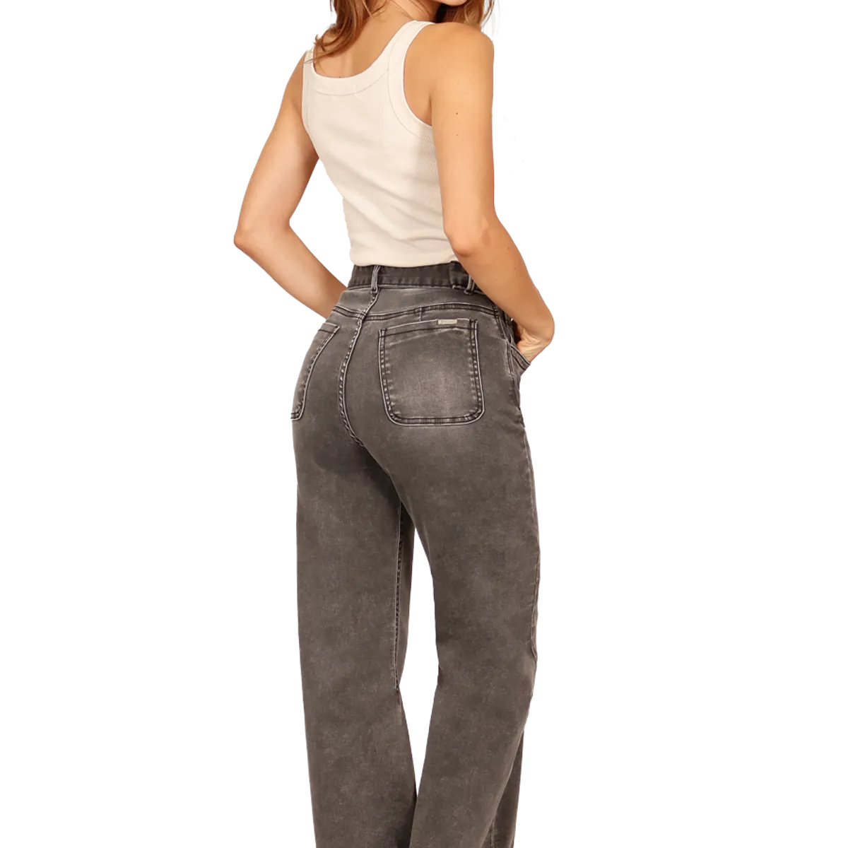 DIVINO JEANS - Jeans Demi IV Gris Divino Jeans
