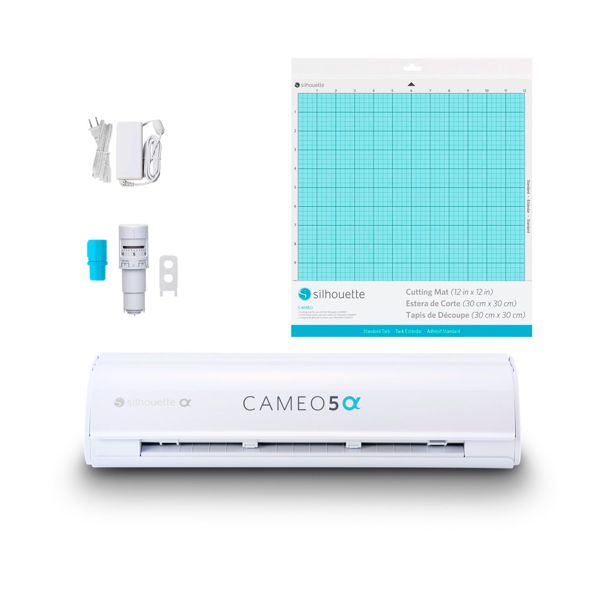 SILHOUETTE - Kit Plotter de corte Silhouette Cameo 5 Alpha full papelería premium
