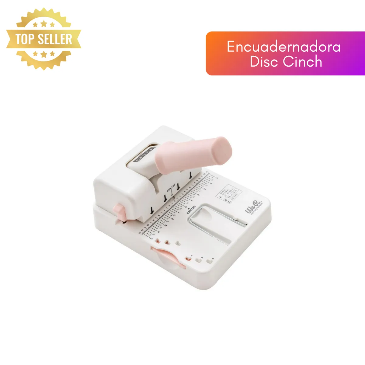 AMERICAN CRAFTS - encuadernadora We R Disc Cinch CC01