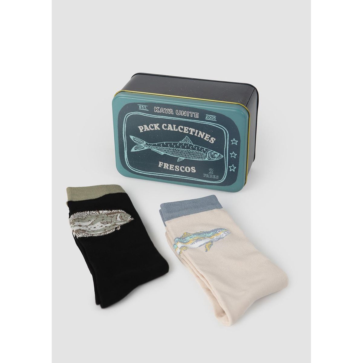 KAYA UNITE - Pack Regalable de Calcetines Pez