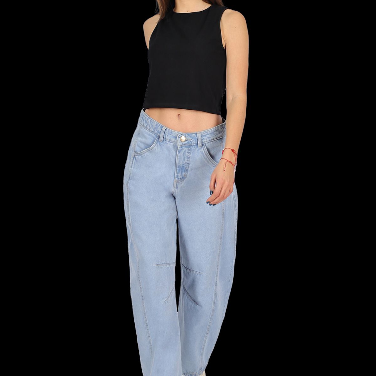DIVINO JEANS - Jeans Paula II Celeste Divino Jeans
