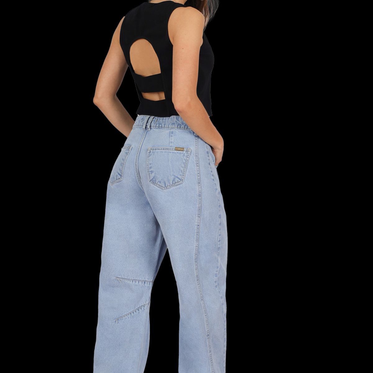 DIVINO JEANS - Jeans Paula II Celeste Divino Jeans