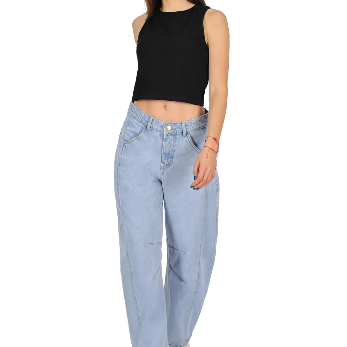 DIVINO JEANS - Jeans Paula II Celeste Divino Jeans