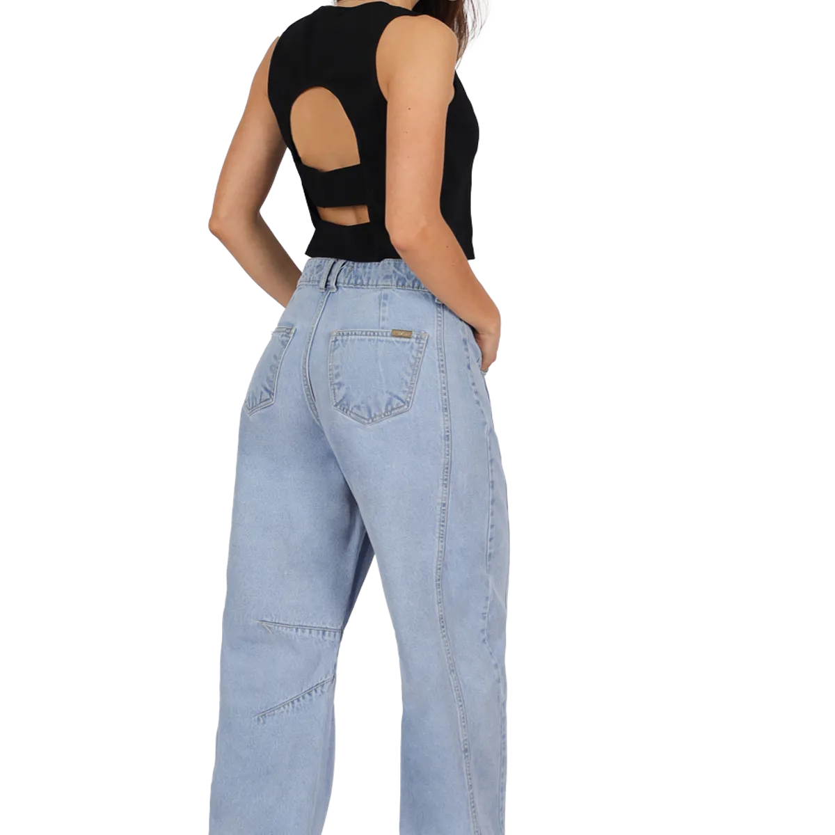 DIVINO JEANS - Jeans Paula II Celeste Divino Jeans