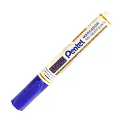 PENTEL - Marcador Pizarra Pta Redonda Azul