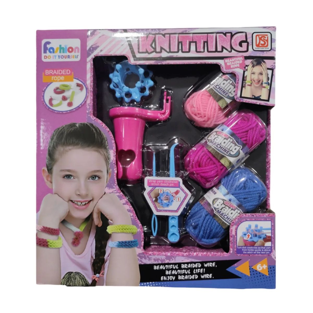 GENERICO - Juego De Máquina De Tejer - Cuerda Trenzada