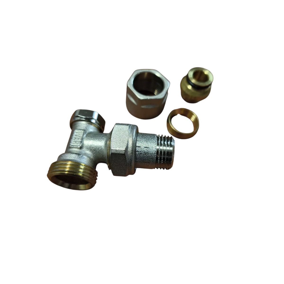 ANWO - Codo Radiador Reg 12 Con Kit De Eurokono Pex