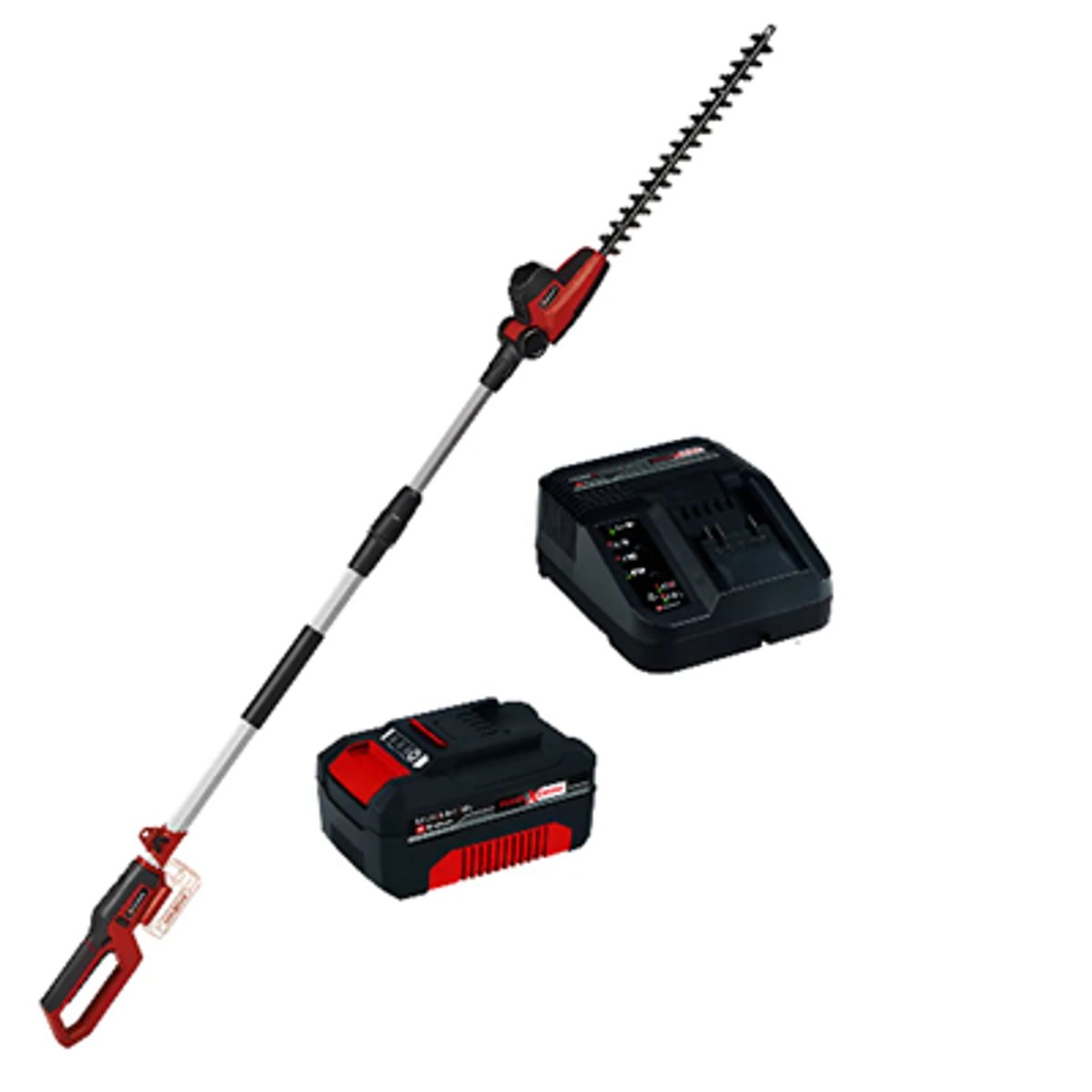 EINHELL - Cortaseto Podador De Altura Inalámbrico 18v Bat+carg Einhell - Rojo 5620000116-14