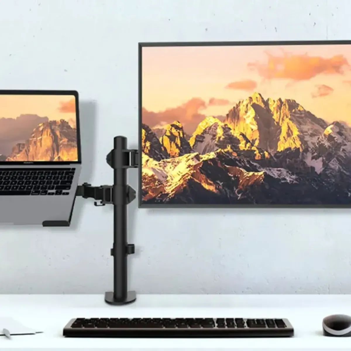 GENERICO - Base Multi-function Desktop Monitor Mount For 15-33 Monitor - Negro