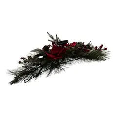 CAP DOR - Porta vela Triple Navideño Red