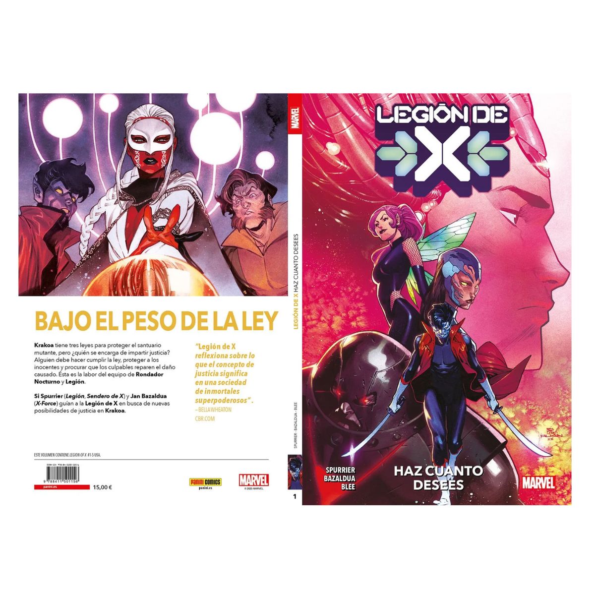 PANINI CHILE - Legión de X N°1 - Haz Cuanto Deseés