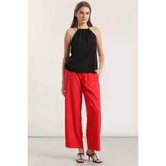 LIOLA - Top halter mujer negro
